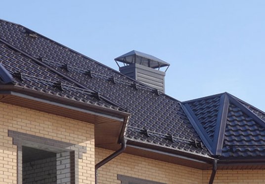Металлочерепица Трамонтана Металл Профиль - обзор крыши дома