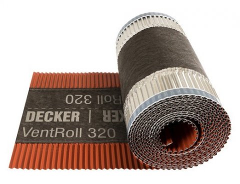 Коньковая лента Decker Vent-Roll 320